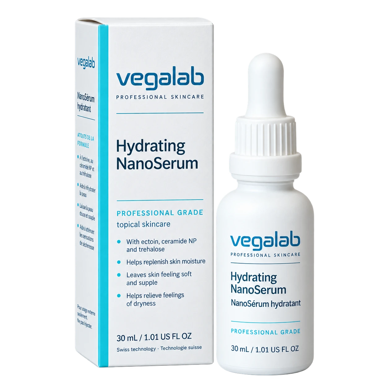 Hydrating NanoSerum | Hydration & Barrier Serum | Vegalab